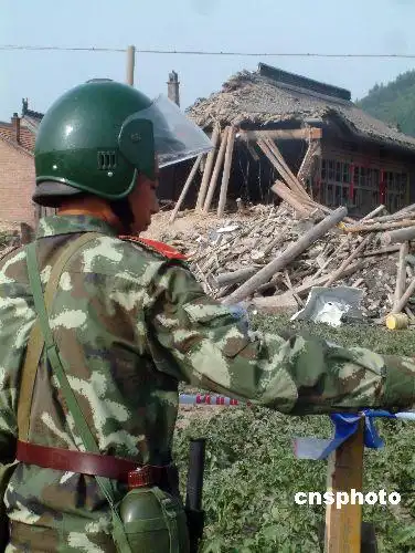 山西宁武爆炸事故目击(组图)