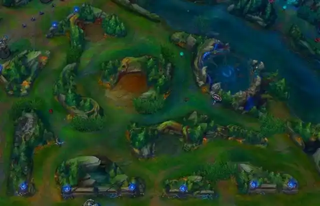 英雄联盟:召唤师峡谷大地图