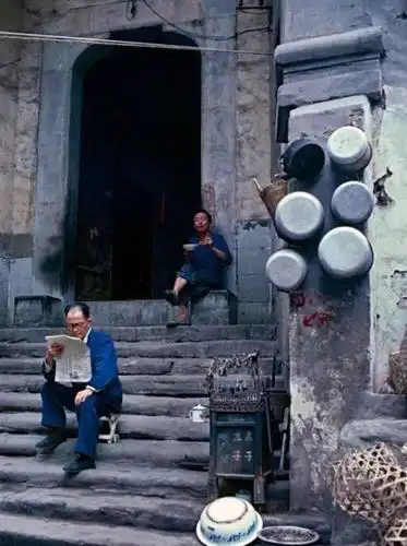 老照片:印象中八十年代的老四川