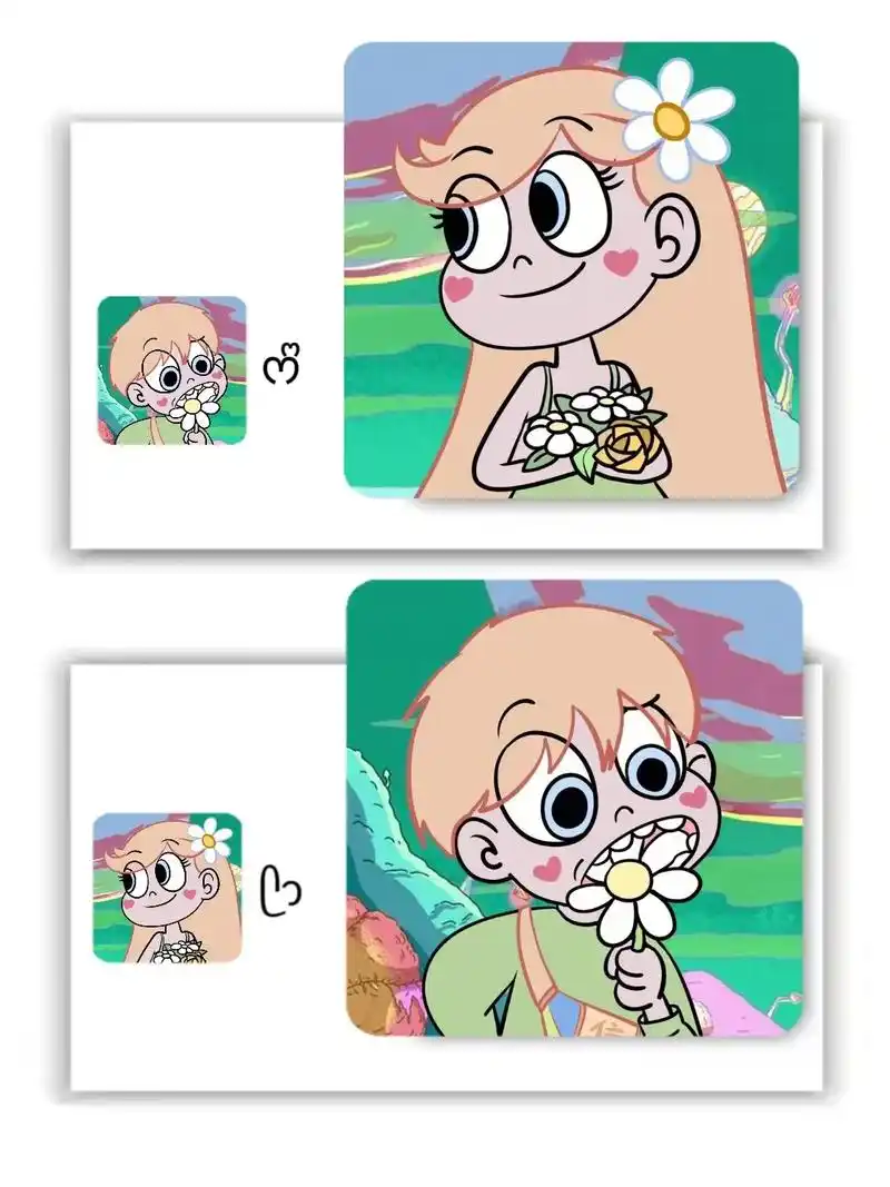 星蝶公主新情头太可爱啦