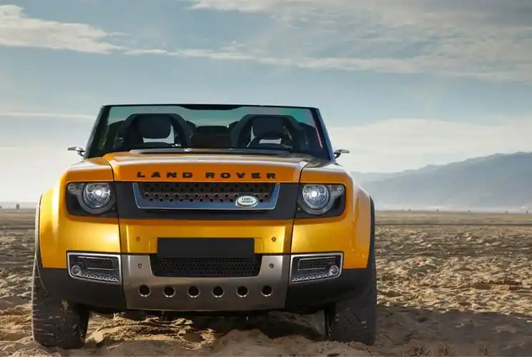 爱上越野 路虎dc100 sport概念车现身沙滩