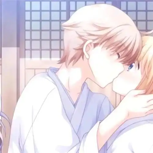 超甜的情侣头像一人一半动漫甜到掉渣