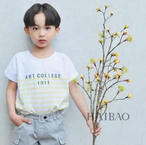 简单的t恤就很带感这个小正太叫做李多民 (lee daamin),出生于2012年3