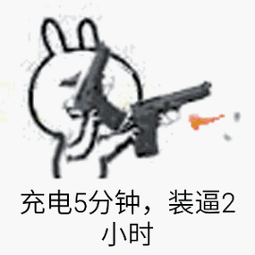 充电5分钟,装逼2小时 - 斗图表情包 - 斗图神器 - adoutu.com
