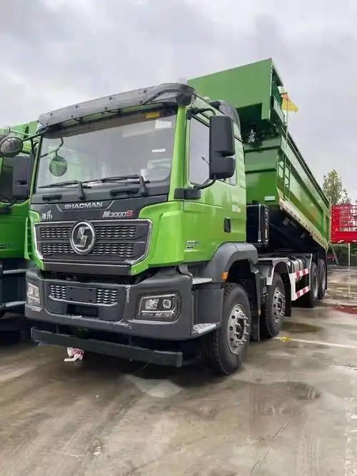 自卸车全新国六德龙新m3000s-400马力 国六排放 6.5米大箱 潍柴动力