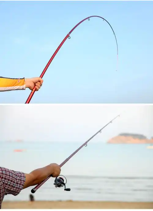 百步王同款 海竿套装硬海杆抛竿远投竿甩杆鱼竿碳素海竿海钓竿套装 单