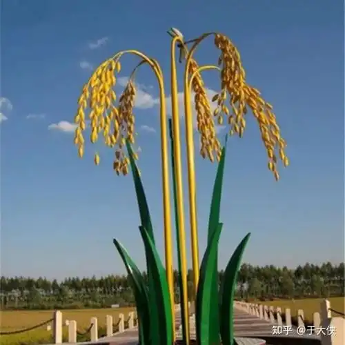 不锈钢稻穗雕塑 - 知乎