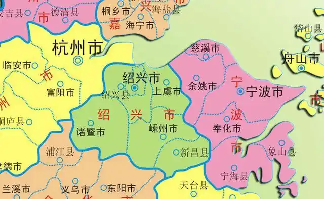 浙江要想更好的发展,可以考虑将绍兴一分为二_宁波
