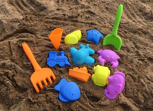 diy海边太空玩沙玩雪工具宝宝儿童梦幻玩具大号沙滩城堡模具4件套