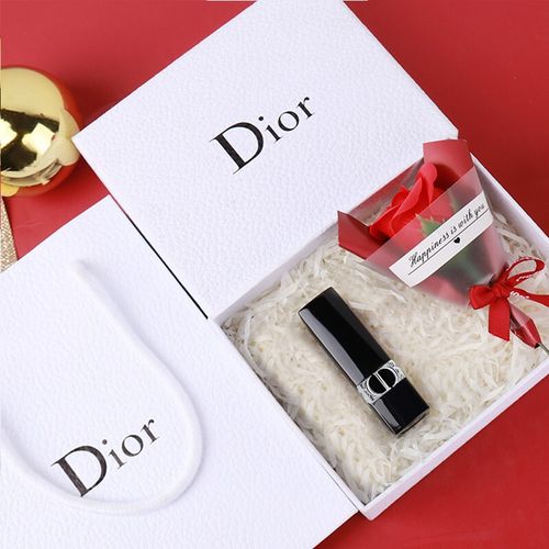 dior迪奥口红礼盒999哑光生日礼物女变色唇膏口红套装 迪奥999哑光