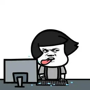 蘑菇头敲键盘甩头gif - 表情包在线制作 - 表情包原图 - 表情包 .