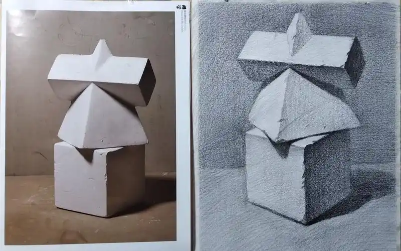 40分钟教你学会石膏几何体组合