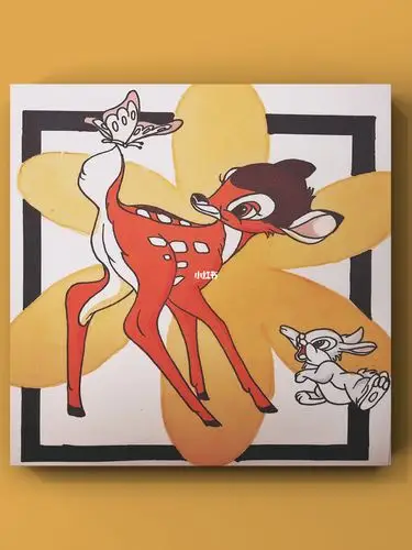 04小鹿斑比简笔画来啦附线稿哦