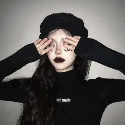 霸气女头像社会冷酷黑色头像女生霸气十足