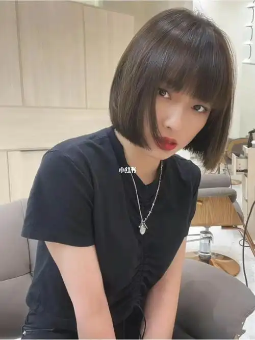 冷棕色夏日清凉短发超显白超有质感