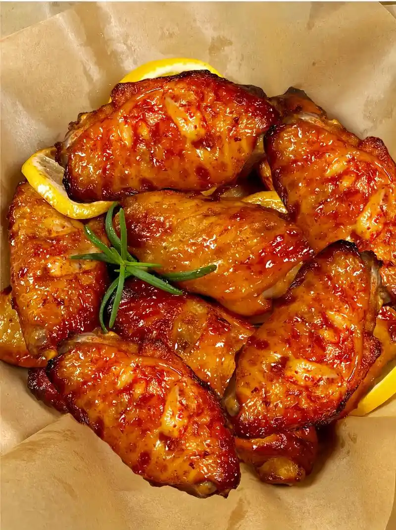 做法简单,不好吃来找我~#柠檬鸡翅 #空气炸锅美食 #抖音