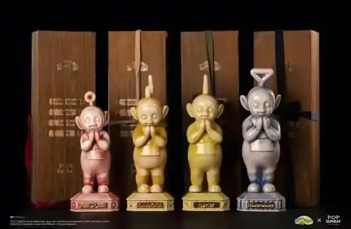 这个佛系的天线宝宝们怎么肥事