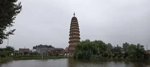 原阳县原武镇玲珑塔,保存完整,古色古香,…….