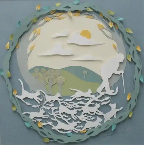 艺术家sarahdennis的创意纸雕作品新鲜创意图志