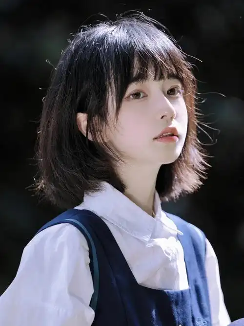 短发➕齐刘海