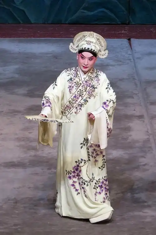 金喜全在京剧《柳荫记》中的梁山伯扮相