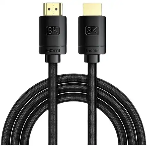 倍思hdmi高清数据线8k60hz144hz连接线电脑4k数据线