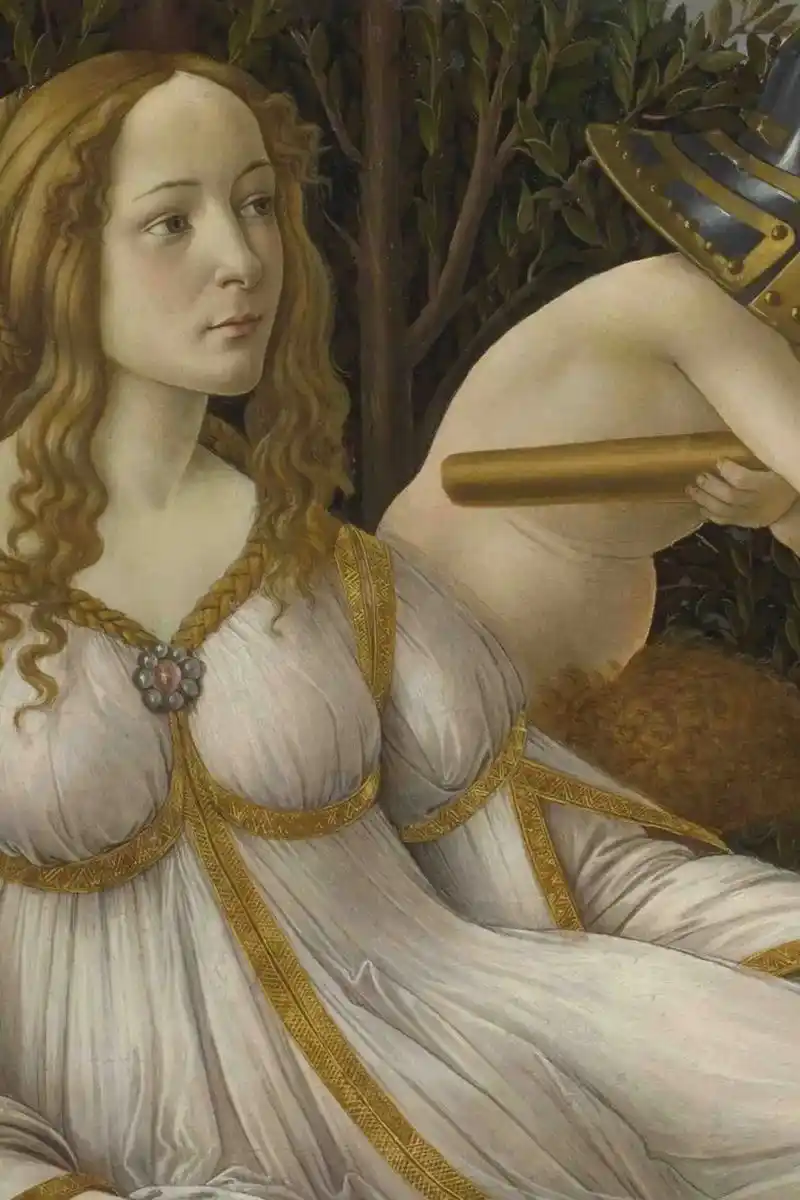 每日一幅世界名画|维纳斯和战神.画作名称:维纳斯和战神 (v - 抖音