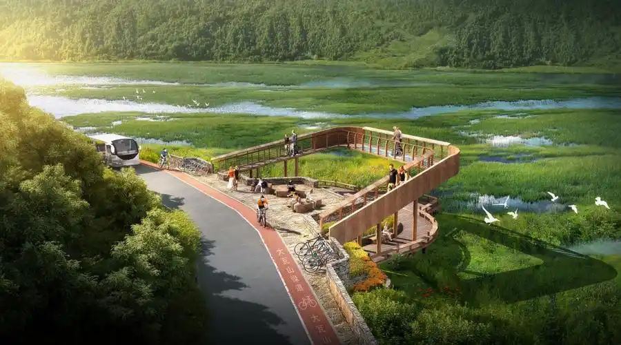 乐山金口河大瓦山湿地旅游区景观设计
