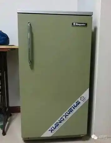 电冰箱 — — 香雪海冰箱蒲扇慢慢被替代,是电风扇这件新"神器"被发明