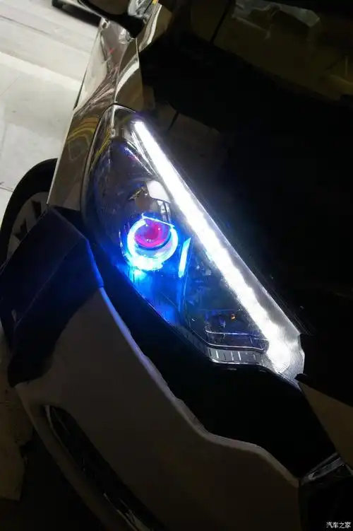 起亚k3灯光升级天使眼恶魔眼