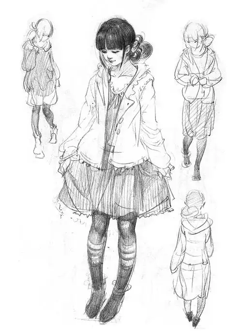 干货春哥制造人体结构绘画药方系列二