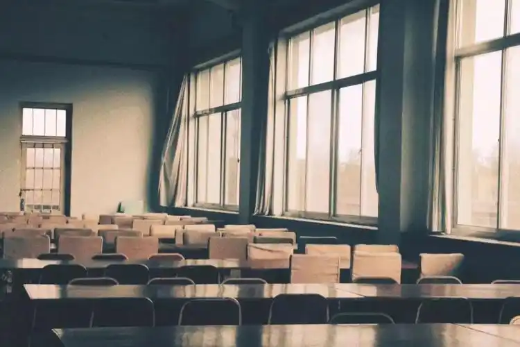 唯美的海都秋季校园