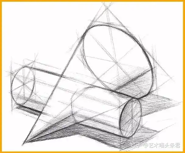 三角形素描怎么画