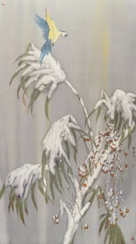 金尚艺佳vip会员鲁双喜把最炫丽的工笔画送给新一年的自己