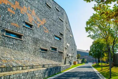 中国浙江杭州临安区临安博物馆建筑风光