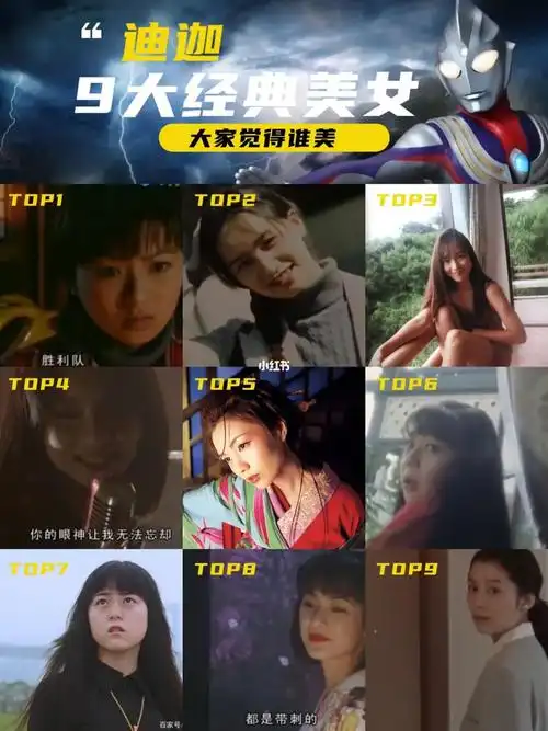 九大经典美女,哪一位惊艳了童年_动漫_童年_美女_迪迦奥特曼_影视