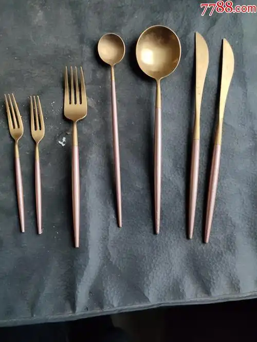 全品现代各种各样的铜器餐具请看好品相再拍尺寸见图