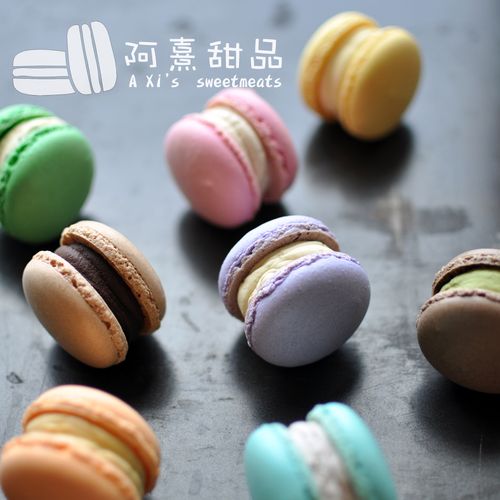 实拍法式汉堡马卡龙甜点手工西式糕点心零食蛋糕装饰节日礼品甜品