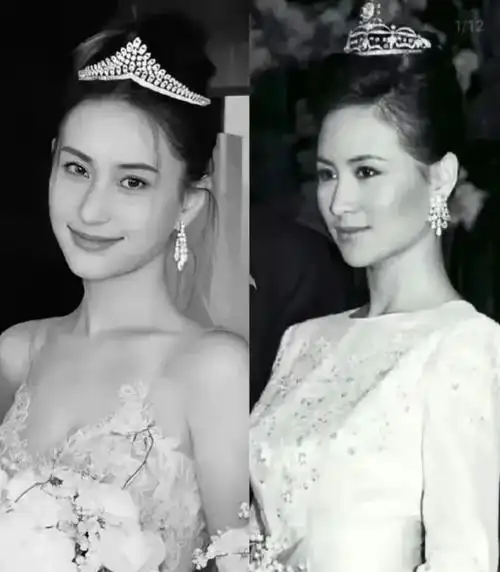 名媛何超莲出席开幕式穿白裙仙气飘飘越长越像年轻时的何超琼