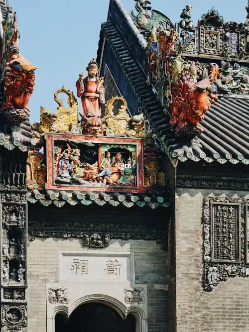 广州陈家祠古祠流芳传统岭南