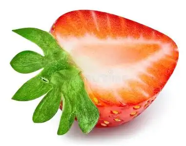 切开的草莓图片