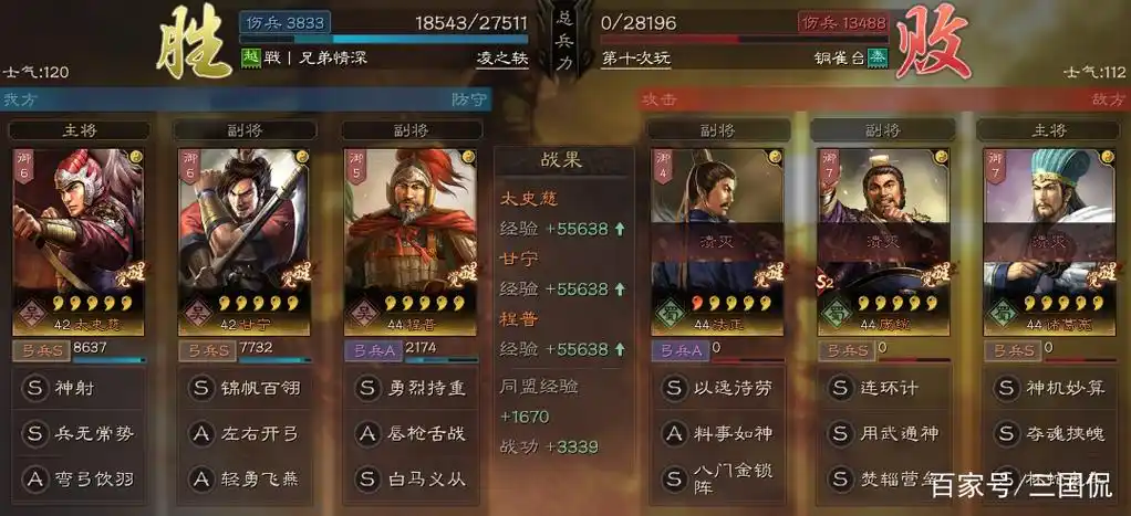 三国志战略版:s1-s2赛季甘太程战法搭配套路需要有哪些变更?