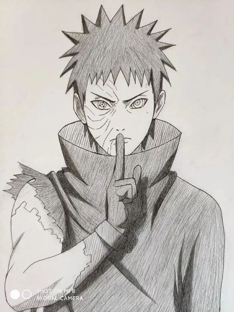 破面带土#忍界大战带土#宇智波带土绘画  - 抖音