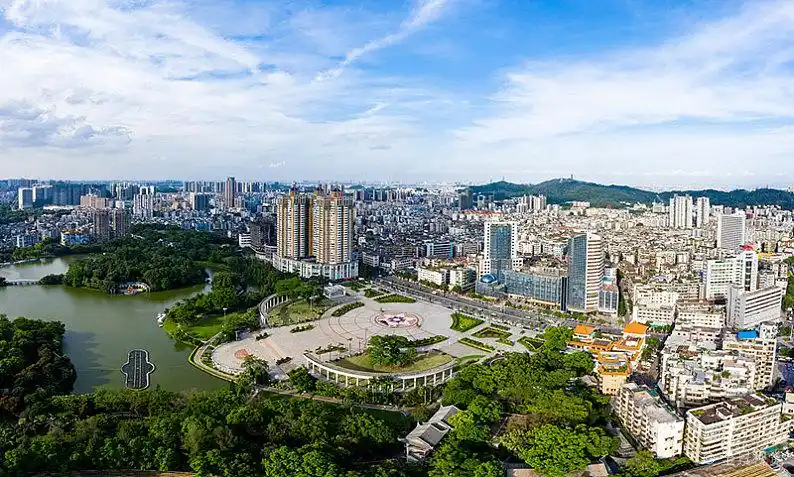 江门_中心商务区_地标建筑_城市建设蓬江区_图片大全—全景创意图库