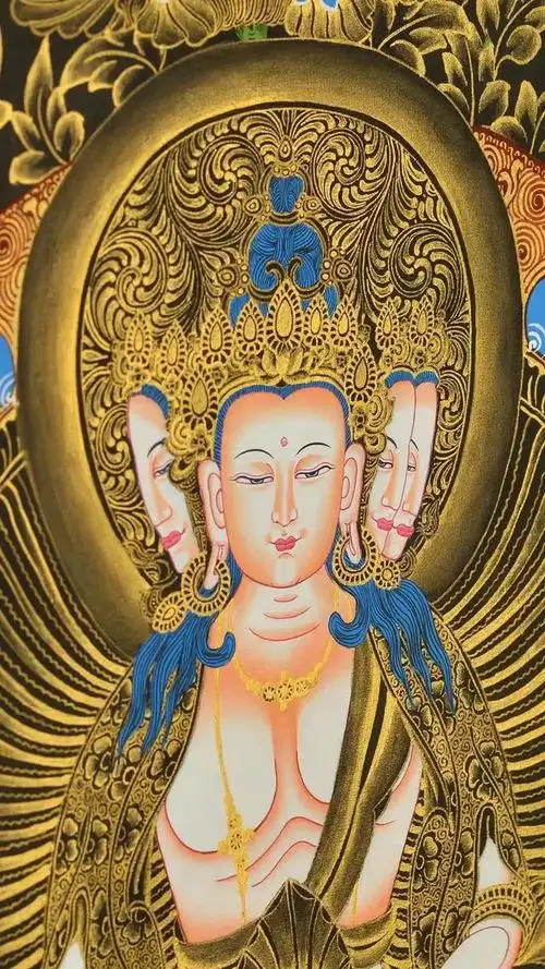 大日如来佛像手机壁纸