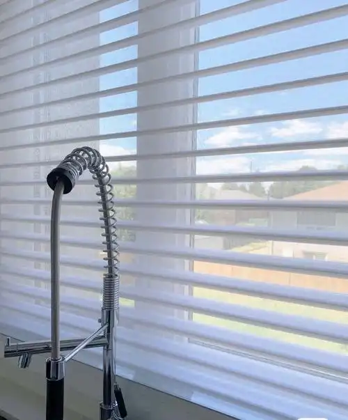 窗帘柔纱帘卷帘遮阳百叶窗帘香格里拉帘小样拍下当天发货 - 居家布艺