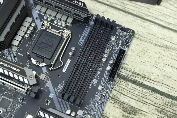 微星magb460mmortar迫击炮第十代cpu走起