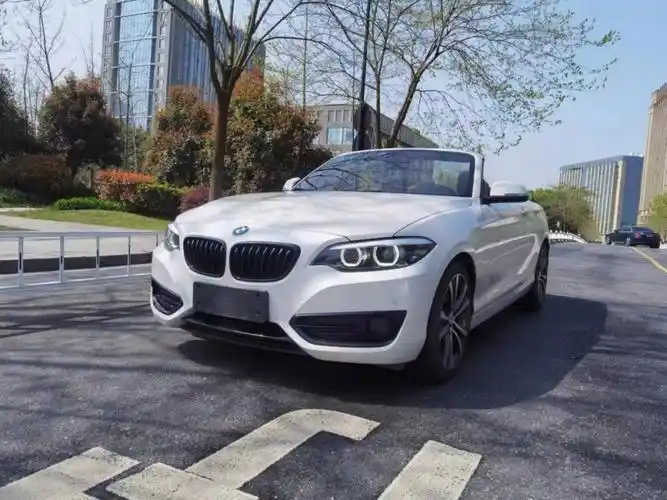 宝马225i敞篷小跑车双胞胎