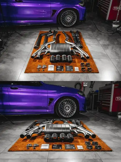 宝马x4m改装akrapovic天蝎钛合金排气如何