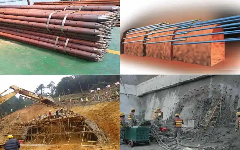 管棚超前小导管注浆和深孔注浆